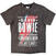 Tricou David Bowie Hammersmith Odeon Gri cărbune M Tricou