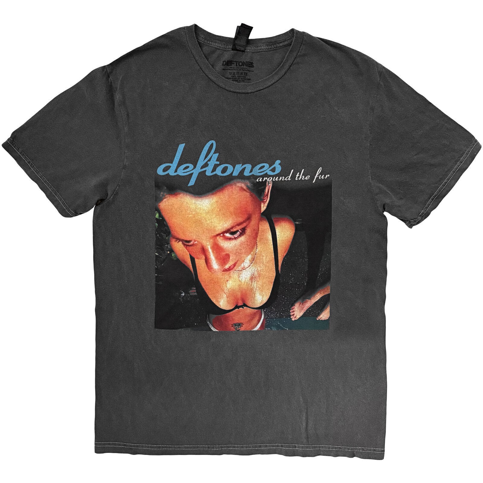 Paita Deftones Around The Fur Charcoal Grey S Paita