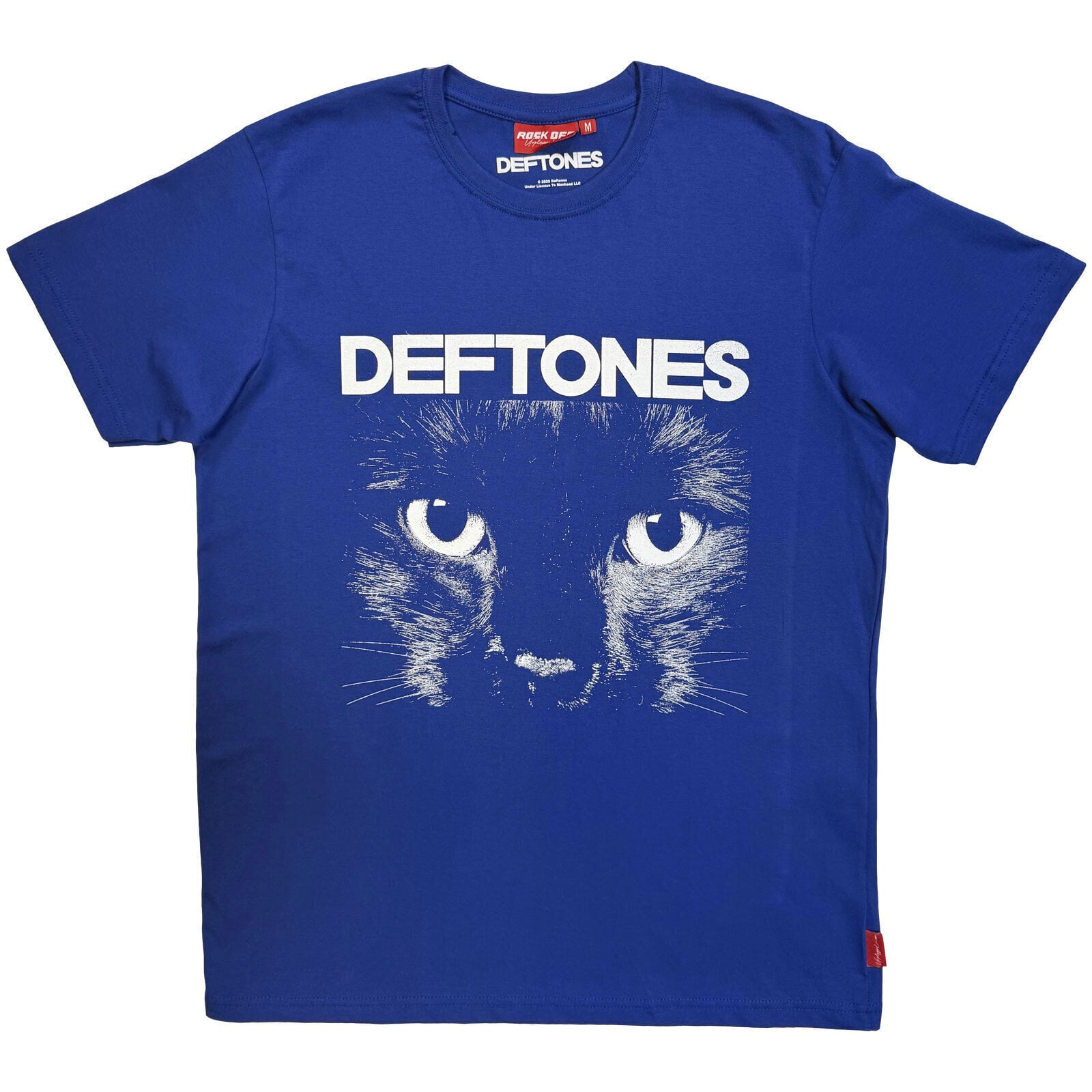 T-krekls Deftones Sphynx (Back Print) Blue 2XL T-krekls