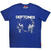 T-krekls Deftones Sphynx (Back Print) Blue 2XL T-krekls