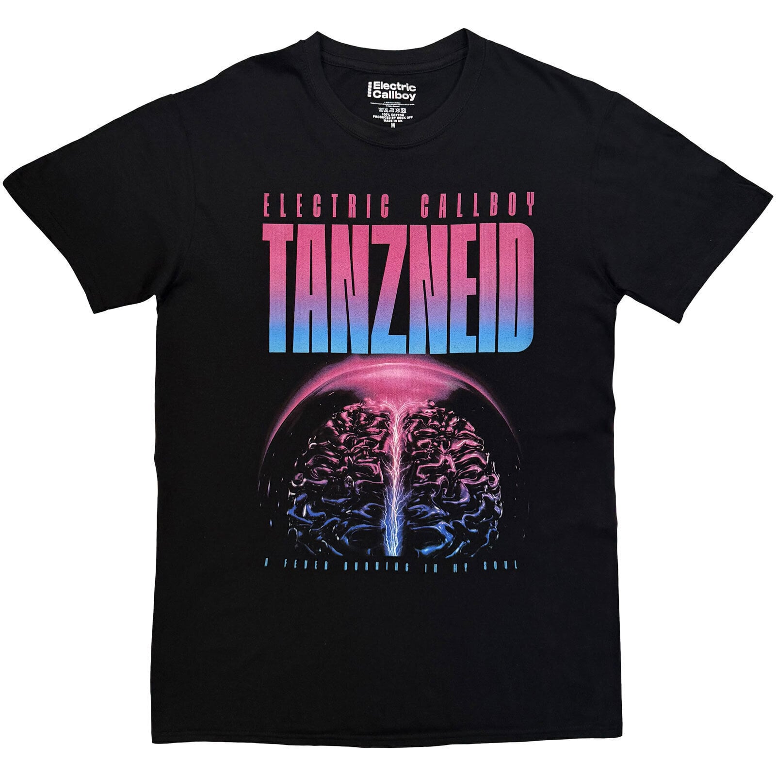 T-särk Electric Callboy Tanzneid Cover Black 2XL T-särk