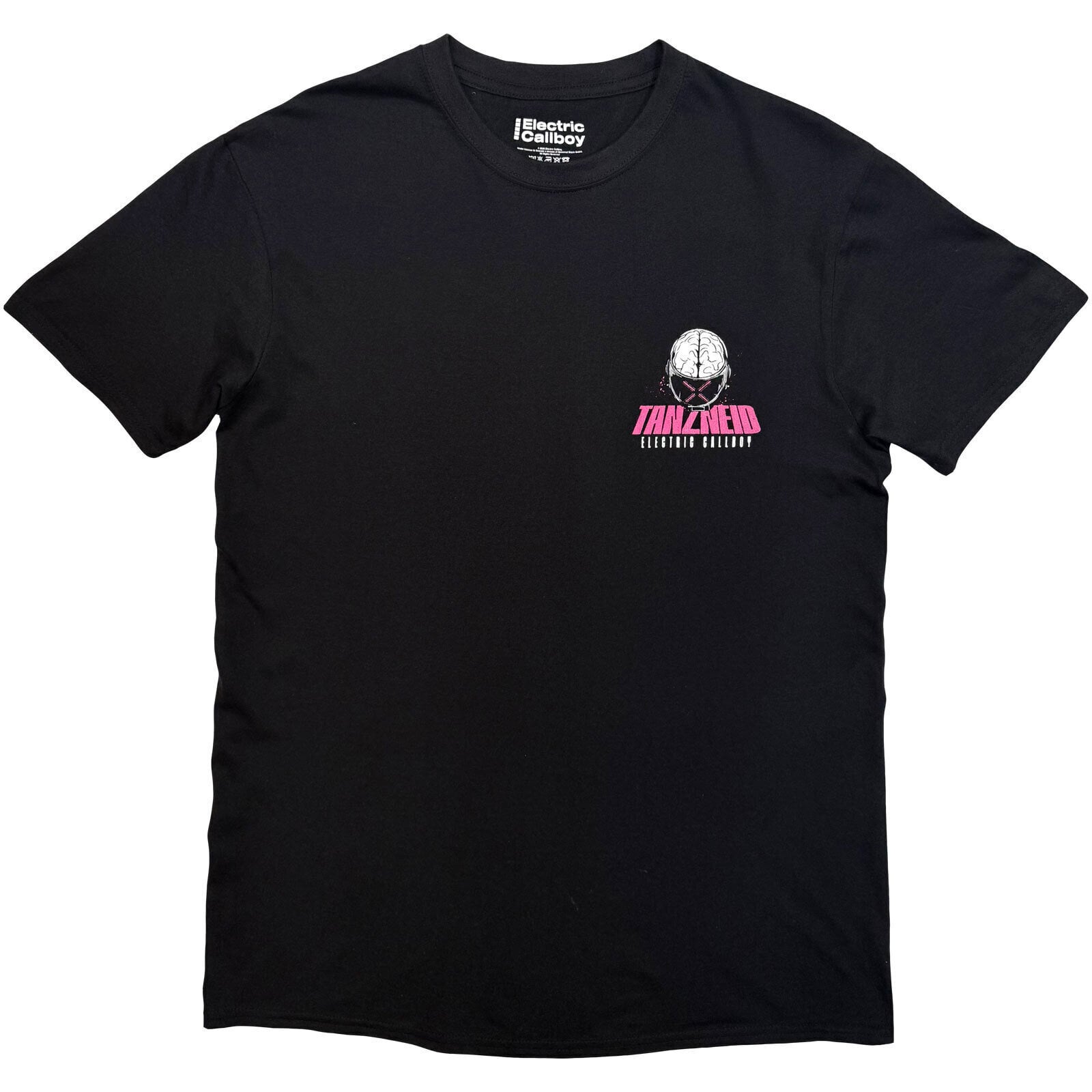 Сорочка Electric Callboy Tanzneid Robot (Back Print) Black L Сорочка