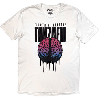 Maglietta Electric Callboy Tanzneid Melting Brain White 2XL Maglietta - 1