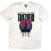 Maglietta Electric Callboy Tanzneid Melting Brain White 2XL Maglietta
