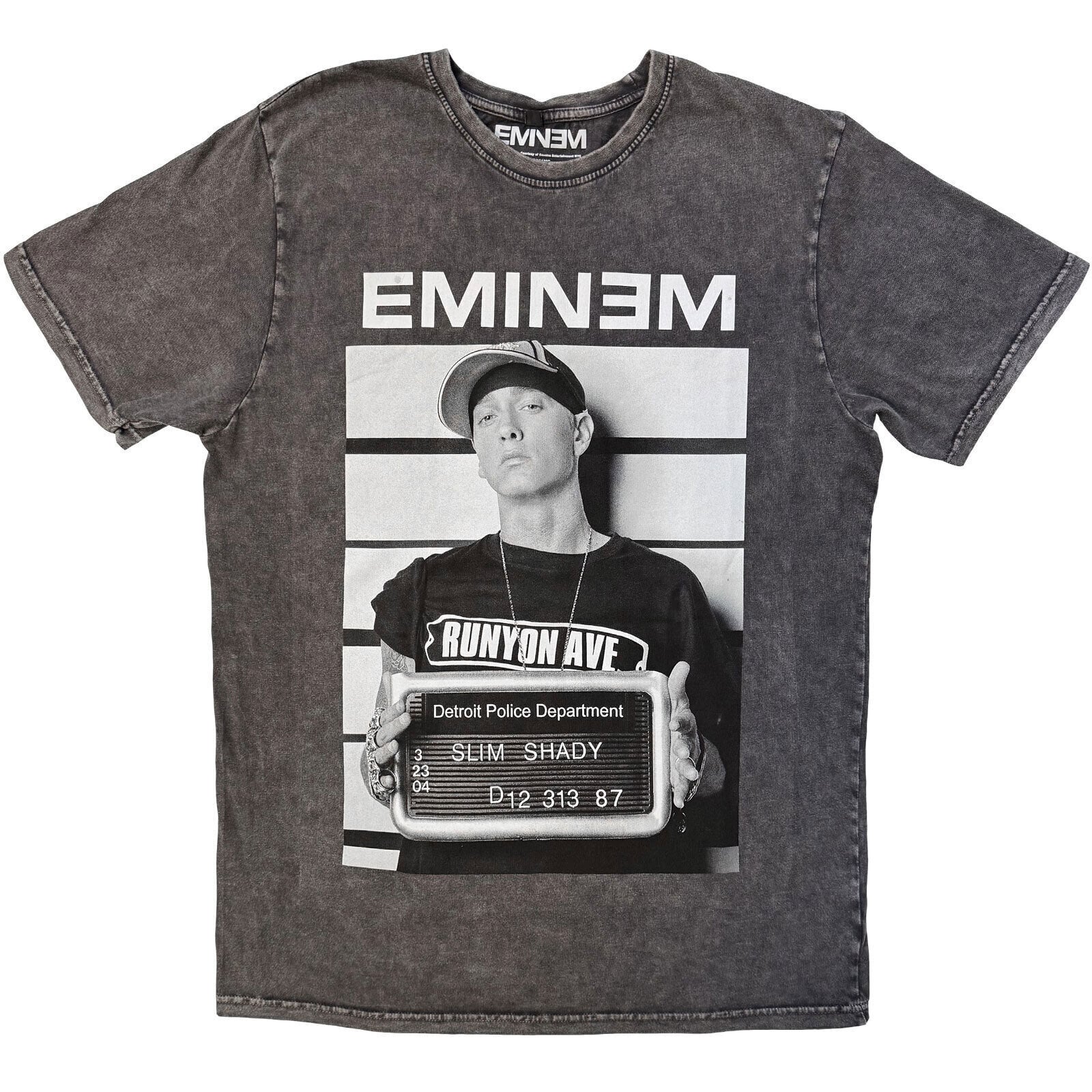 Tricou Eminem Arrest Gri cărbune L Tricou