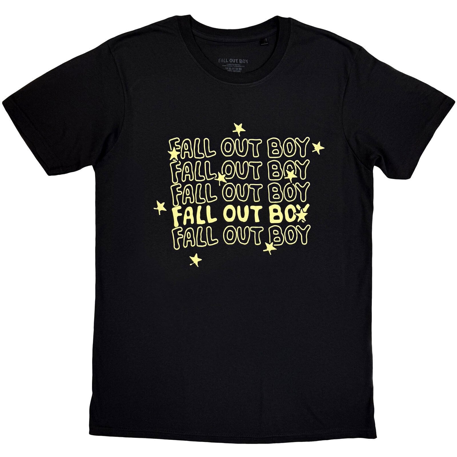 Πουκάμισο Fall Out Boy Logo Repeat Black M Πουκάμισο