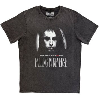 Košulja Falling in Reverse Where's Your God Charcoal Grey S Košulja - 1