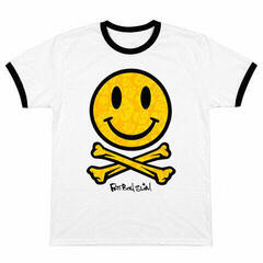 T-krekls Fatboy Slim Hawaiian Happy Face (Back Print)