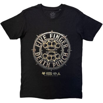 Риза Five Finger Death Punch Knuckles Emblem Black 2XL Риза - 1
