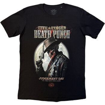 Tricou Five Finger Death Punch Judgement Day Moon Black L Tricou - 1