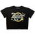 T-shirt Fleetwood Mac Circle Logo Crop Top Black 2XL Femme