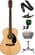 Fender CC-60S WN Natural Deluxe SET Natural