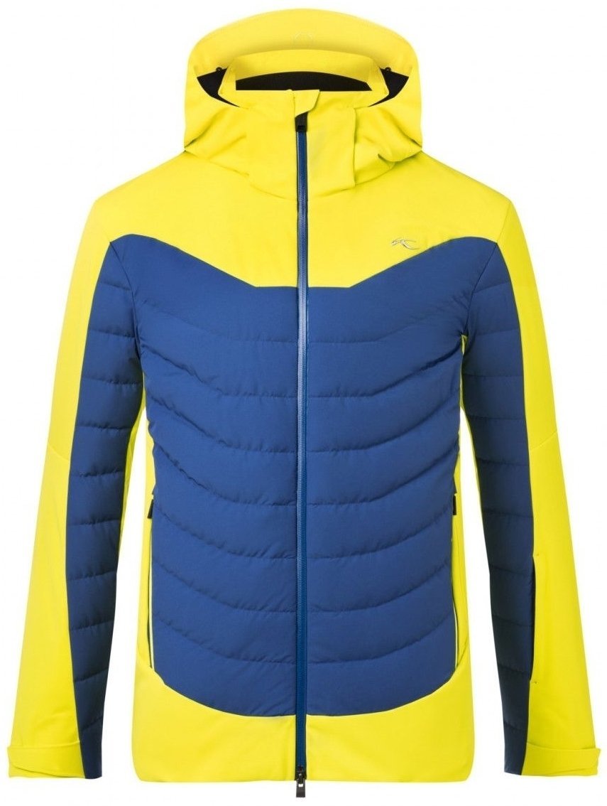 Smučarska jakna Kjus Sight Line Citric Yellow/Southern Blue 52