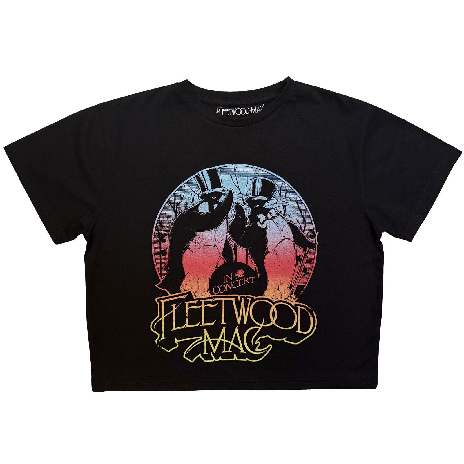 Tricou Fleetwood Mac Gradient Penguins Black L Damă Tricou
