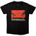 Tricou Fontaines D.C. Clashing Stags Black 2XL Tricou