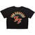 Tricou Foo Fighters Retro Rock Emblem Black 2XL Damă Tricou