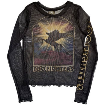 Риза Foo Fighters Pegasus Black M Дамски Риза - 1