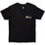 Camiseta de manga corta Foo Fighters Snake (Back Print) Camiseta de manga corta Black XL