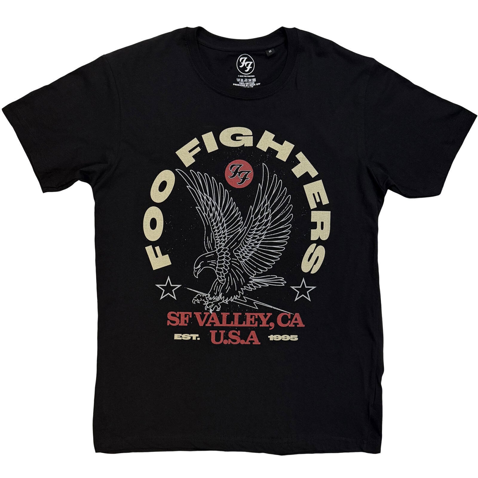 Paita Foo Fighters Eagle USA Black M Paita