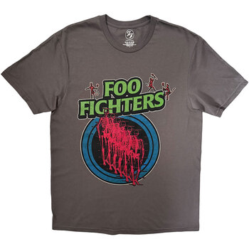 Košulja Foo Fighters Skeleton Repeat Charcoal Grey XL Košulja - 1