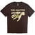 Camiseta de manga corta Foo Fighters Hand Teeth Camiseta de manga corta Marrón L