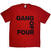 T-särk Gang Of Four Logo Red 2XL T-särk