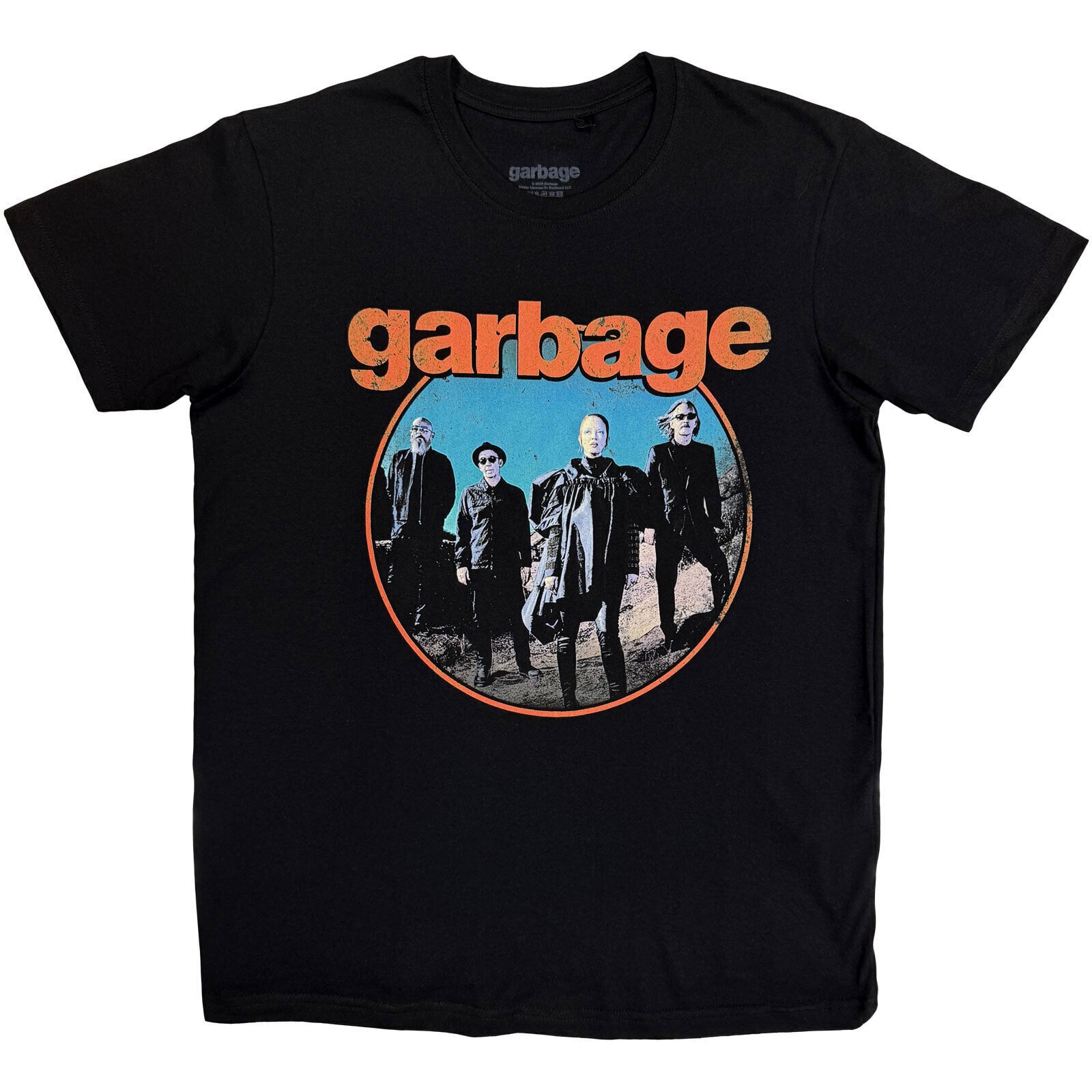 Πουκάμισο Garbage Band Circle Black L Πουκάμισο