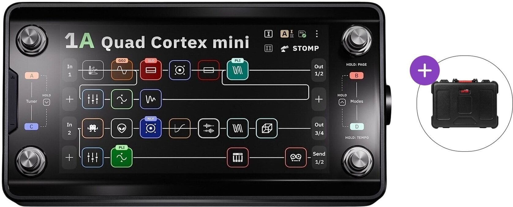 Preamp/Rack Amplifier Neural DSP Quad Cortex Mini Basic SET Preamp/Rack Amplifier