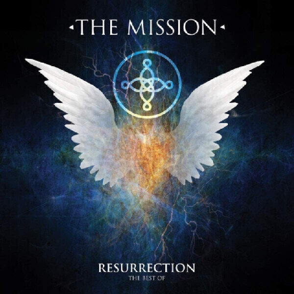 Vinyl Record The Mission - Resurrection: The Best Of (Blue/White Marbled Coloured) (LP)