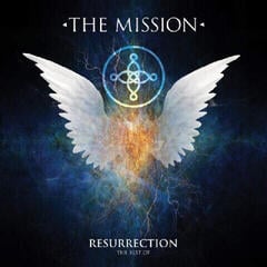 Vinyl Record The Mission - Resurrection: The Best Of (Blue/White Marbled Coloured) (LP)