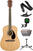 Guitare acoustique Fender FA-125 Dreadnought Acoustic RW Natural Deluxe SET