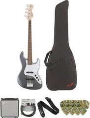 Fender Squier Affinity Series Jazz Bass IL Deluxe SET Slick Silver