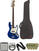 4-string Bassguitar Fender Squier Affinity Series Jazz Bass IL Imperial Blue Deluxe SET Imperial Blue