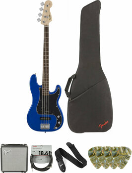 4-strängad basgitarr Fender Squier Affinity Series Precision Bass PJ IL Imperial Blue Deluxe SET Imperial Blue - 1