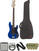 Elektrische basgitaar Fender Squier Affinity Series Precision Bass PJ IL Imperial Blue Deluxe SET Imperial Blue