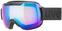 Lyžiarske okuliare UVEX Downhill 2000 CV Matte Black/Mirror Blue/CV Orange Lyžiarske okuliare