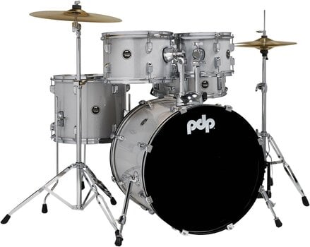 Ακουστικό Ντραμς Σετ PDP by DW CENTERstage 20 Diamond White Sparkle Ακουστικό Ντραμς Σετ - 1