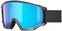 Ski Goggles UVEX Athletic CV Ski Matte Black/Mirror Blue/CV Green Ski Goggles