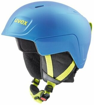 Ski Helmet UVEX Manic Pro Blue/Lime Met Mat 51-55 cm Ski Helmet - 1