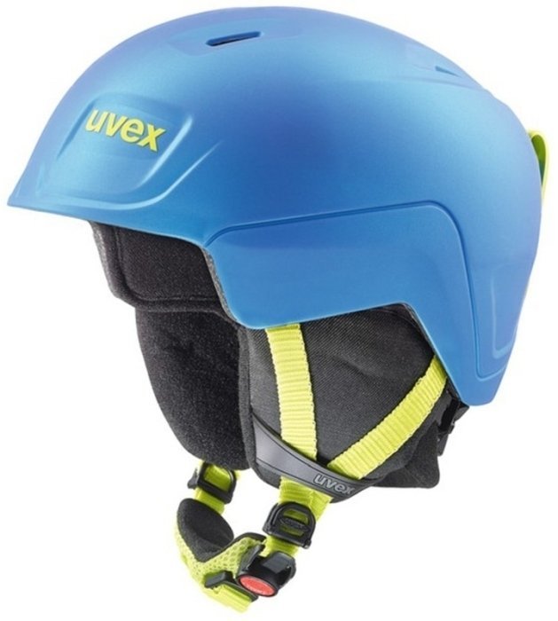 Ski Helmet UVEX Manic Pro Ski Helmet Blue/Lime Met Mat 54-58 cm 19/20