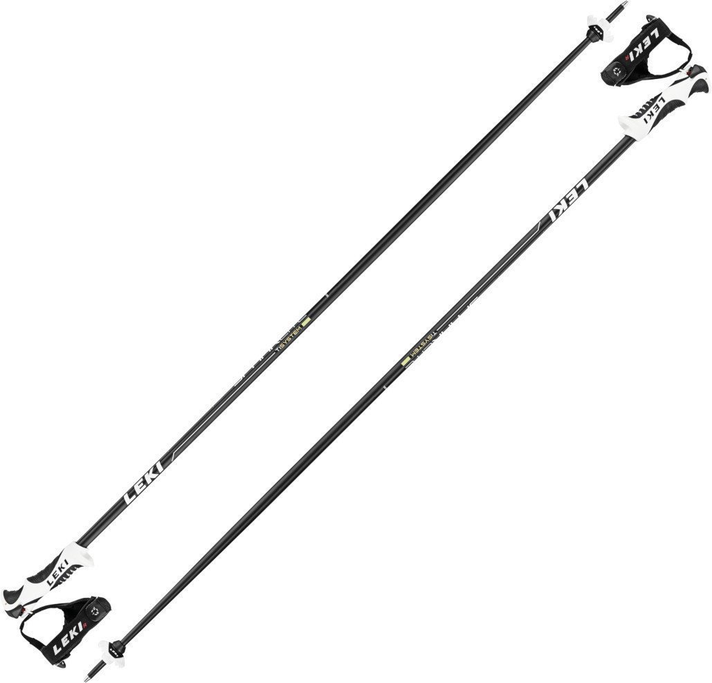 Ski Poles Leki Spark Lite S Black/Bright/Anthracite/White/Yellow 115 cm Ski Poles
