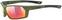 Kerékpáros szemüveg UVEX Sportstyle 225 Olive Green Mat/Mirror Red Kerékpáros szemüveg