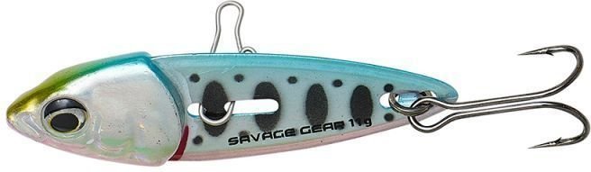 Colher rotativa Savage Gear Switch Blade Minnow Blue Pink Smolt 3,8 cm 5 g