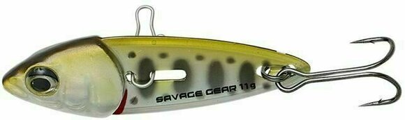 Cuiller Savage Gear Switch Blade Minnow Green Silver Ayu 5 cm 11 g - 1