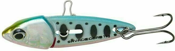 Spinner/flitser Savage Gear Switch Blade Minnow Blue Pink Smolt 6 cm 18 g - 1