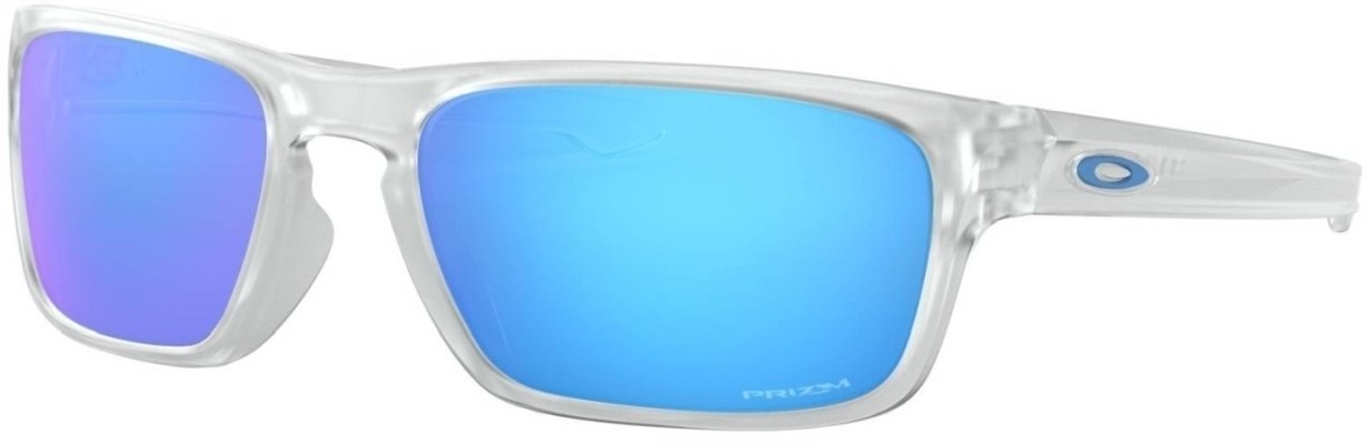 Lunettes de sport Oakley Sliver Stealth Matte Clear/Prizm Sapphire