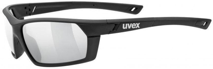 Cycling Glasses UVEX Sportstyle 225 Black Mat/Litemirror Silver Cycling Glasses