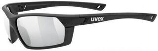 Fahrradbrille UVEX Sportstyle 225 Black Mat/Litemirror Silver Fahrradbrille