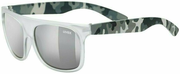 Életmód szemüveg UVEX Sportstyle 511 White Transparent Camo/Litemirror Silver Életmód szemüveg - 1