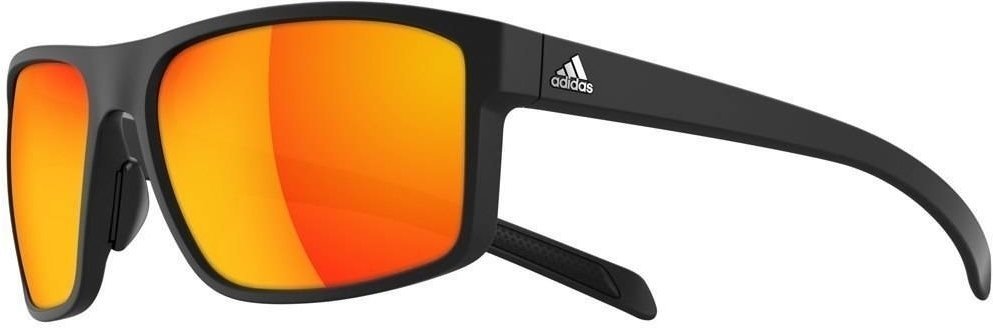Óculos de desporto Adidas Whipstart Black Matt/Red Mirror